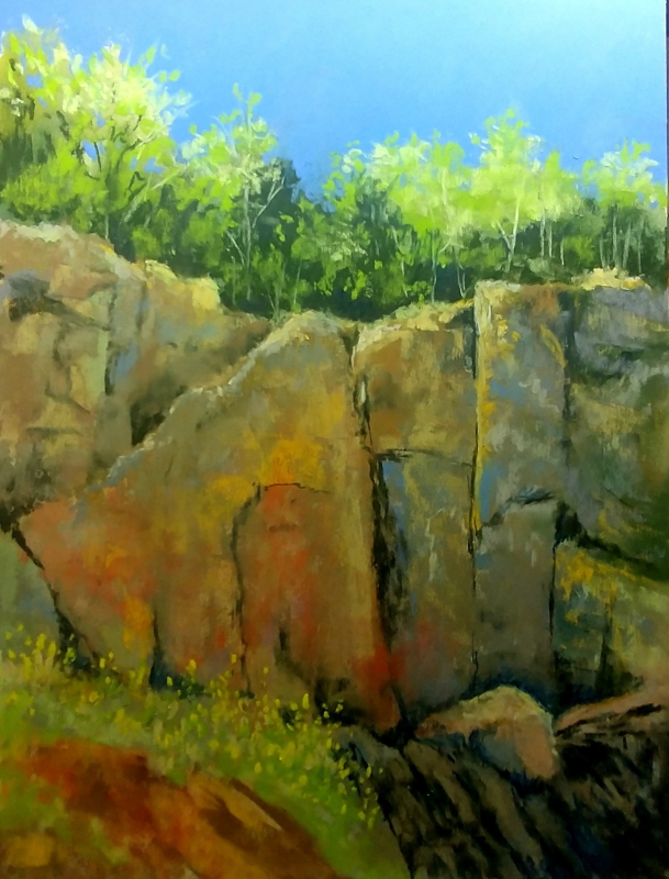 Sedona Cliffs by artist Maryneil Dance